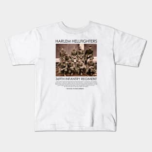 The Harlem Hellfighters - WW1 Infantry Regiment Kids T-Shirt